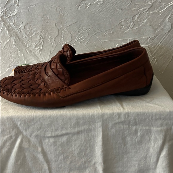 Robert Zur Woven Leather Loafers in Rich Brown
Size 7.5 - Picture 3 of 7